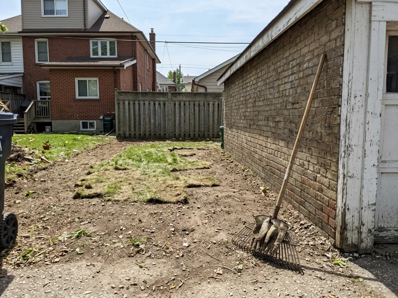 Yard cleared after scrap metal removal