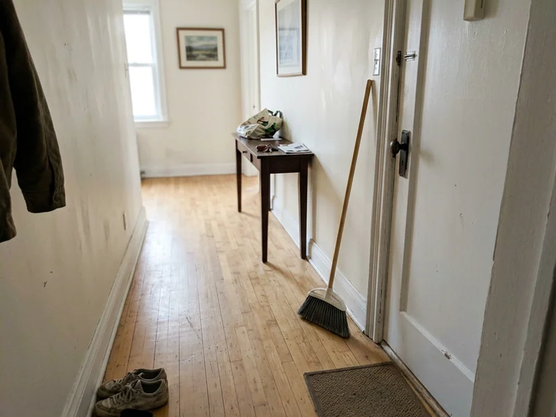 Hallway cleared hours later